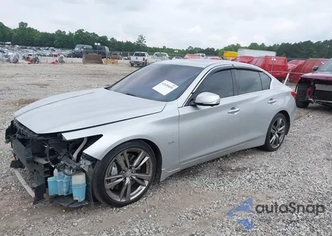 2016 Infiniti Q50 3.0T Sport from USA, damaged, VIN JN1EV7AP2GM302214